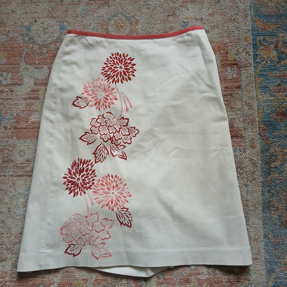 LOFT Y2k Floral Skirt